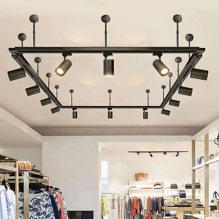 De ce iluminatul comercial cu patru șine devine soluția de iluminat preferată pentru spațiile comerciale moderne