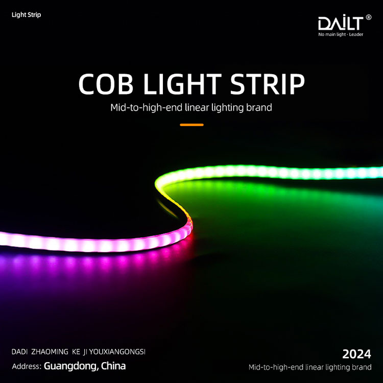 Banda de lumină COB Magic este soluția supremă pentru iluminarea ambientală modernă